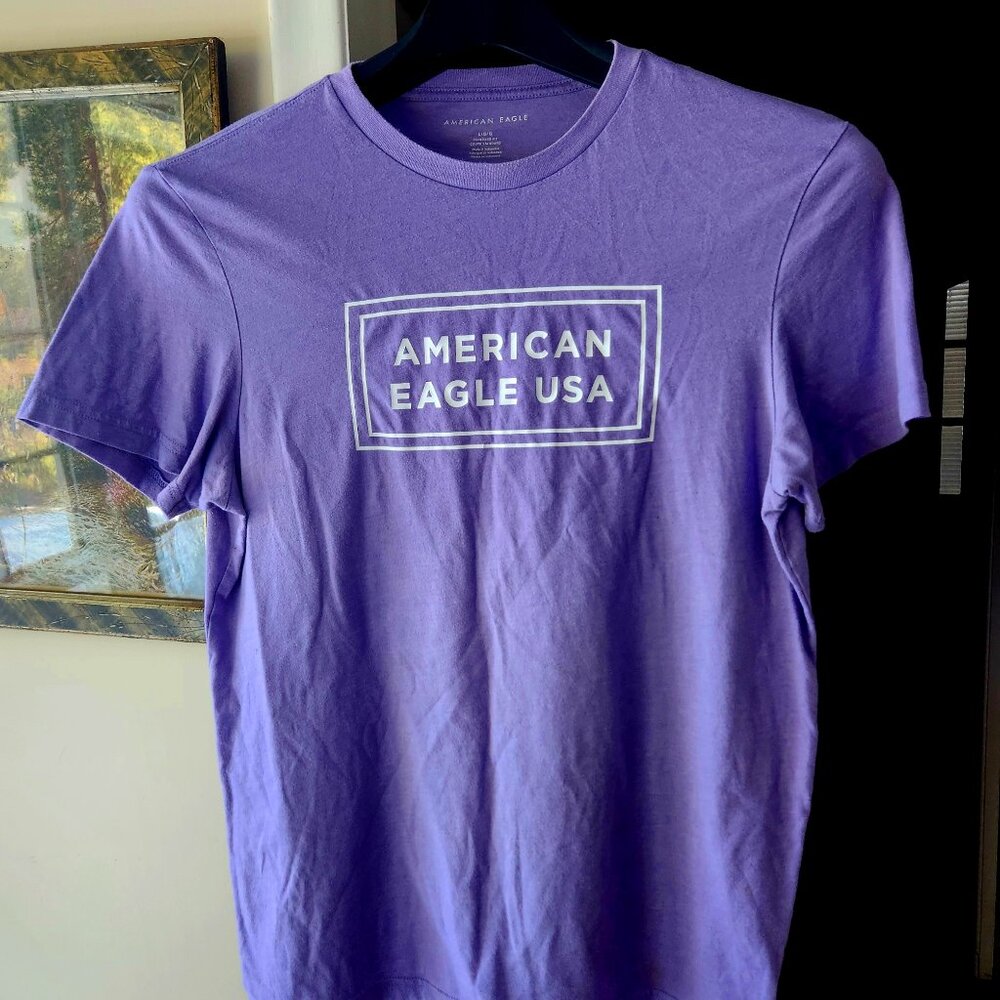 Get the T-shirt to go with you fav jeans - b'ful Lavender colour  Cotton/Poly L